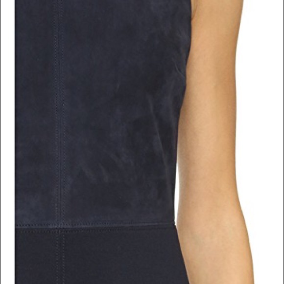 Theory Jinxil K Suede Combo Dress - Picture 3 of 8